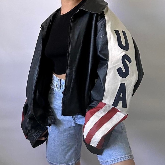 Coolest dont tread on me leather jacket - Picture 4 of 9